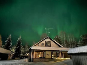 Villa Majringen, nur 5 km vom Storforsen, Schwedens größten Stromschnellen entfernt Vidsel